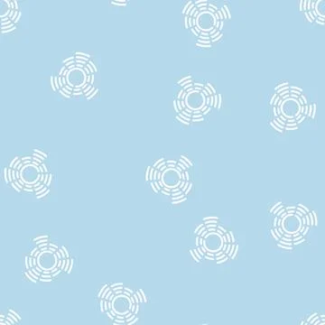 Circular equalizer line vector seamless pattern line Illustrazione stock