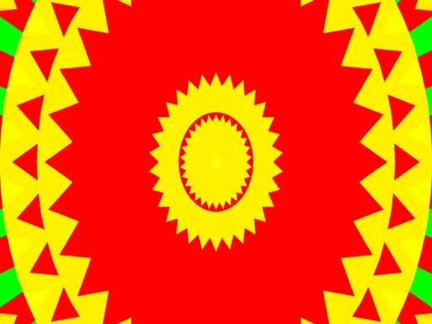 Circular Explosion Colored Shape Transition on Alpha Channel Stock Footage 70748447