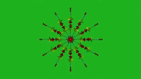 Circular Extraction Of Beads from the Center Stock Footage 237803736