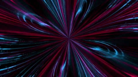 Circular Flares Tunnel Forms Bright Abstract Background Loop Stock Footage 171781662