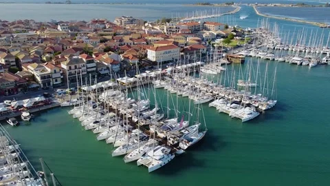 Circular flight over Lefkada Stock Footage 172442967