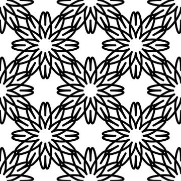 Circular Flower decorative patterns 스톡 일러스트