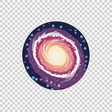 Circular Frame With Star Border Elements Circle Silhouette Stock Illustration
