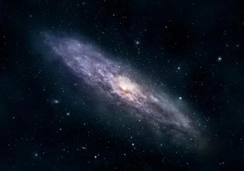 Circular galaxy Stock Photos