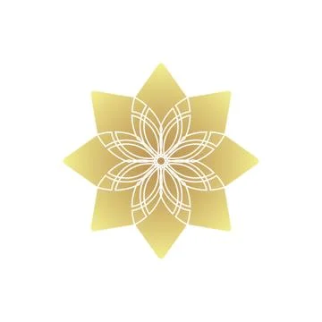 Circular geometric ornament 스톡 일러스트