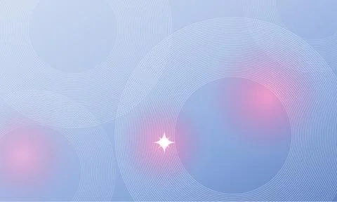 Circular gradient background with concentric lines and a central starburst 库存照片