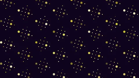 Circular green dots on black background seamless pattern Stock-Footage 251954346