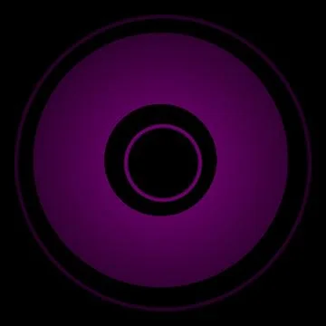 Circular image design, like a donut Stock Illustration