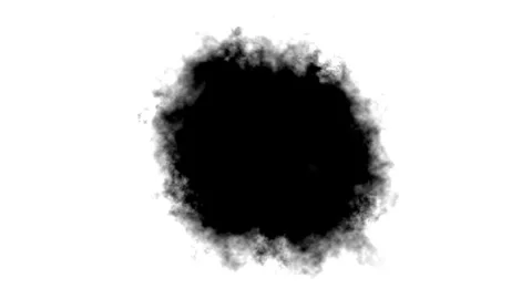 Circular ink animation Stock Footage 311899101