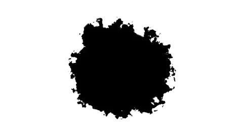Circular ink animation Stock Footage 311899104