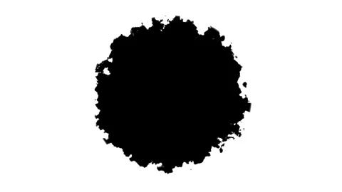 Circular ink animation Stock Footage 311899105