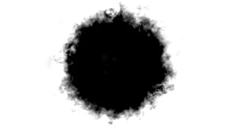 Circular ink animation Stock Footage 311899112