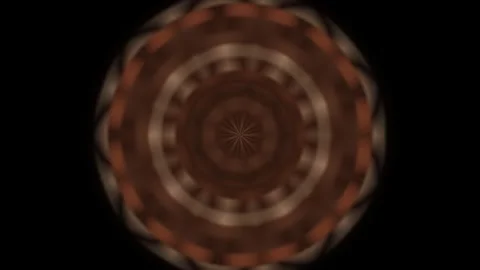 Circular Interior Structure Forming Centered Ring PATTERN motioning Vídeo Stock 328588503