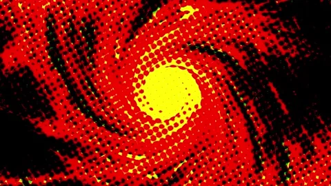 Circular kaleidoscope glow background Stock-Footage 330714592