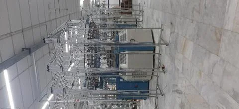 Circular knitting machine Stock Photos