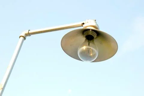 Circular lamp. Stock Photos