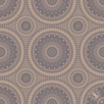 Circular large scale seamless pattern Illustrazione stock
