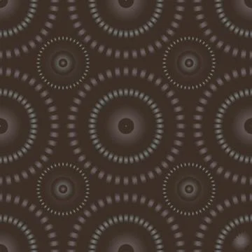 Circular large scale seamless pattern Stock Illustration