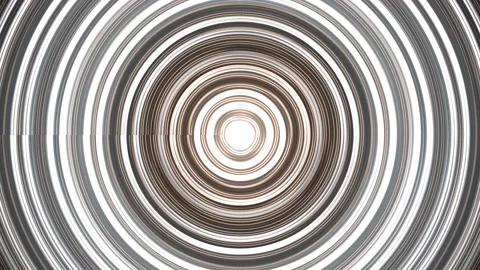 Circular light patterns create abstract shapes and movement Stock Footage 339457615