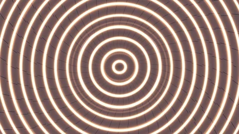 Circular light patterns offer a visual experience in Stock Footage 339435153