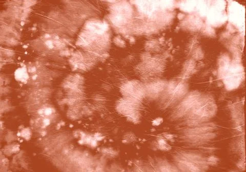 Circular Light Roll. Artistic Old Painting. Batik Stock Illustration