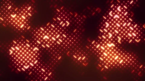 Circular Lights 18 Stock Footage 91967536