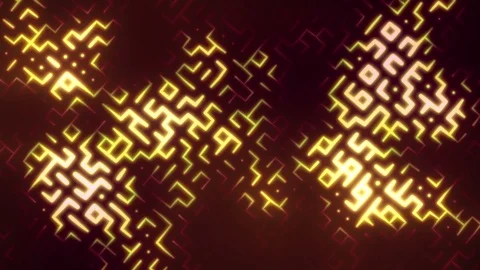 Circular Lights 8 Stock Footage 91966894