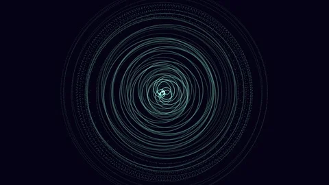 Circular line pattern versatile design element for logos and visuals 스톡 동영상 267057562