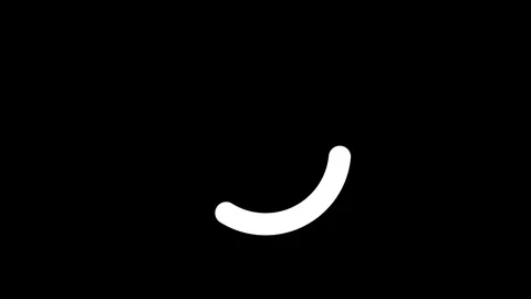Circular loading spinner animation minimal progress indicator Stock Footage 330498105