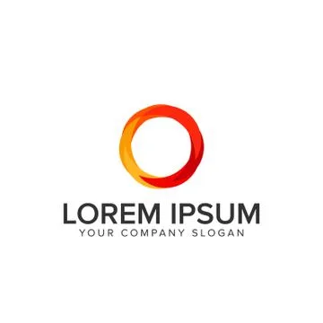 Circular logo Иллюстрация