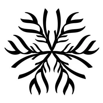 Circular mandala pattern for stickers, henna, tattoo, decoration, web. Decora Stock Illustration