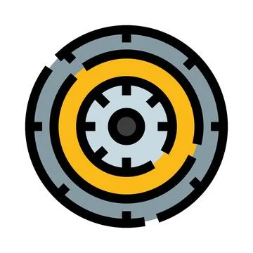 Circular maze illustration representing problem solving concept イラスト素材