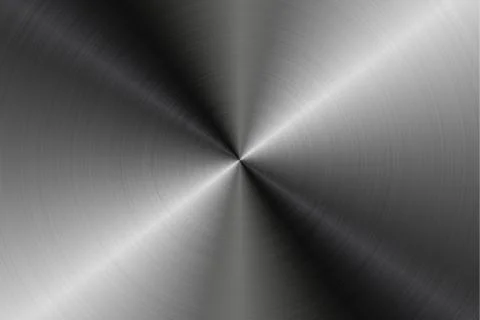 Circular Metal Surfaces Texture Background Stock Illustration