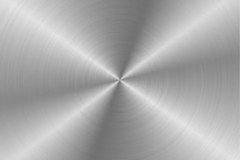 Circular Metal Surfaces Texture Background Illustrazione stock