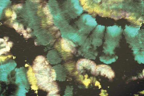 Circular Multi Swatch. Batik Pattern. Watercolor 스톡 일러스트