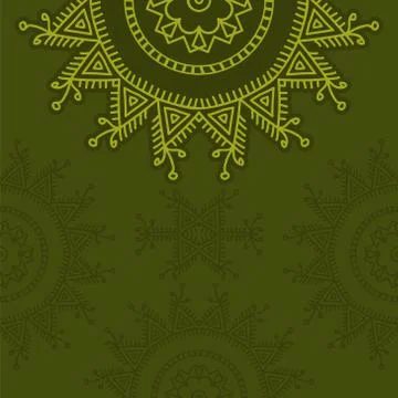 Circular Ornamental Design Stock Illustration