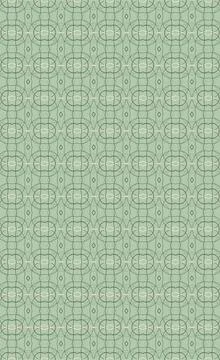 Circular outline pattern pattern texture with hunter green, conifer, leaf grey, Stock Illustration