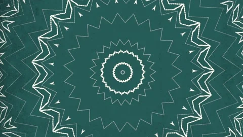 Circular overlapping geometric pattern in blue and white Stock-Footage 315103515