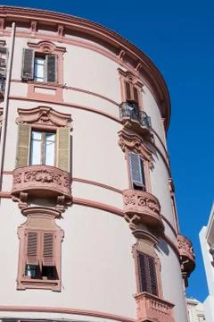 Circular palace Stock Photos