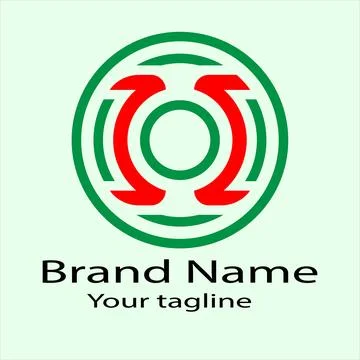 The Circular Pathway: Guided Direction and Unity logo Stock Illustration