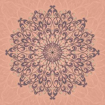 Circular pattern - 3 Stock Illustration