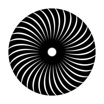 Circular Pattern icon Stockillustratie