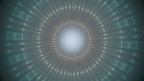 Circular pattern with light rays radiating from center Stock Footage 337410540