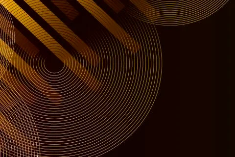 Circular patterned abstract illustrative wallpaper Stock Illustration