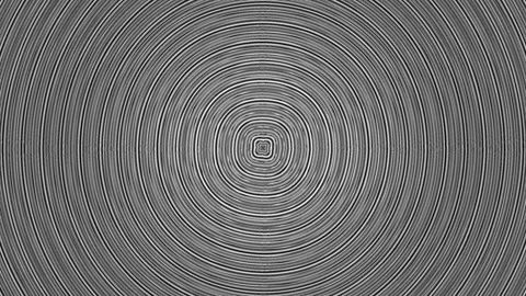 Circular patterns create abstract design on a dark Stock Footage 339452399