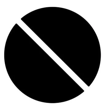 Circular Pill Vector Stock Illustration