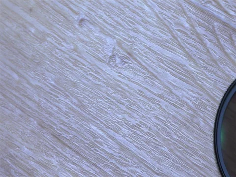 Circular Polarizer Filter For Camera Lens Stock Footage 75429402