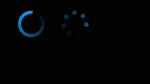 Circular preloaders Stock Footage 137534665