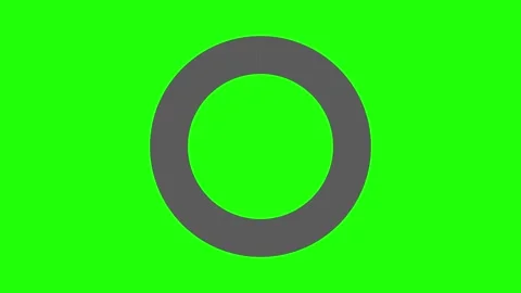 Circular Progress, Loading Bar on Green Background Stock Footage 299860684