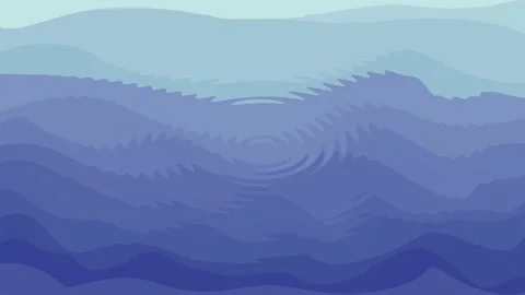 Circular purple water wave motion Stock-Footage 220609785